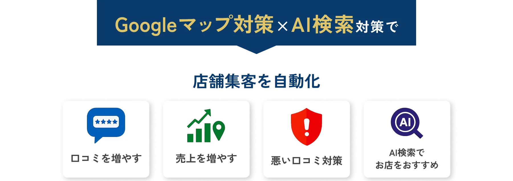 Googleマップ対策×AI検索対策で